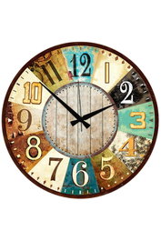 Wallity Huhuas00007 Reloj Decorativo de MDF 50 x 50 cm